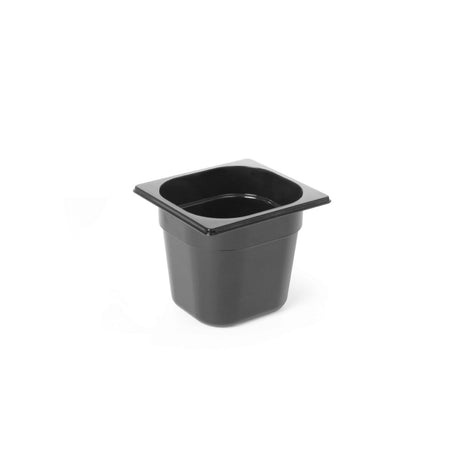 Tava Hendi Gastronorm GN 1/6 100 mm 1.6 lt - policarbonat negru