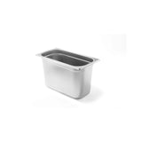 Tava Hendi Gastronorm GN 1/3 40 mm 1.5 lt , gama Budget Line, otel inoxidabil