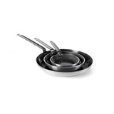 Tigaie aluminiu Marable Professional Hendi ,20 cm diametru x 4 cm inaltime ,baza 14 cm ,aluminiu, strat anti-aderent, maner din otel acoperit epoxidic