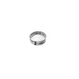 Sita pentru faina si gris, din inox, 400x(H)75 mm, Hendi, cu carlig agatare