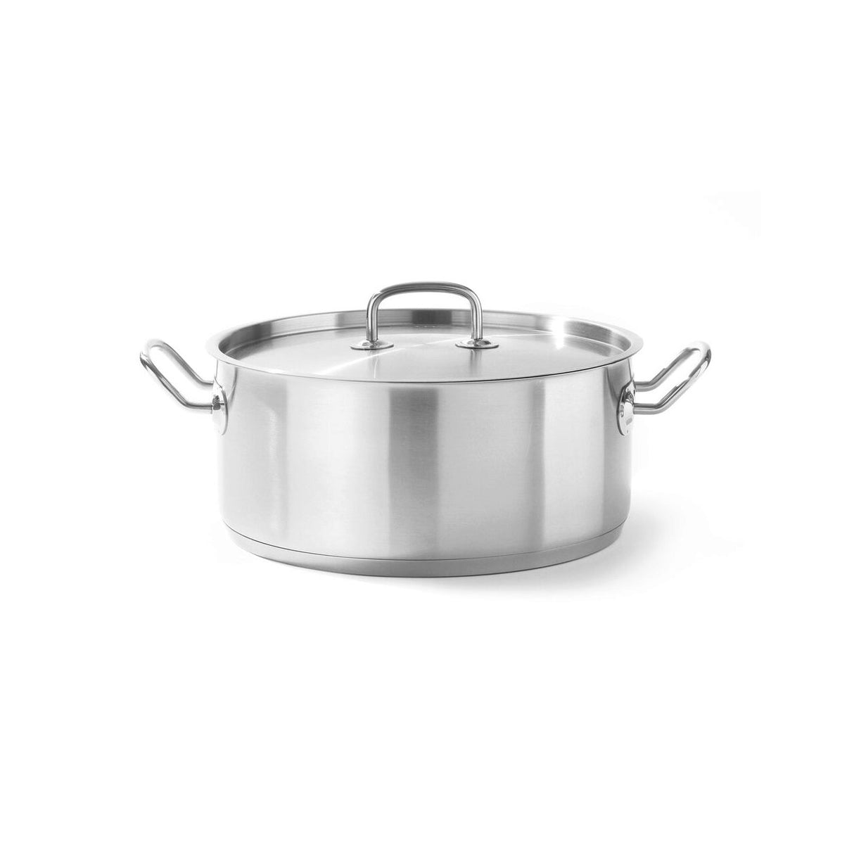 Cratita cu capac, 1,5 Lit,16 cm diametru x 7,5 cm inaltime, inox, gama Hendi Kitchen Line