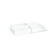 Capac prezentare rolltop GN 1/1, policarbonat - 533x328x(H)76 mm