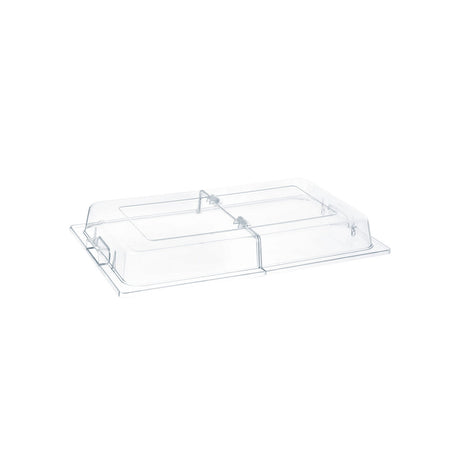 Capac prezentare rolltop GN 1/1, policarbonat - 533x328x(H)76 mm