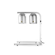 Suport cu 2 lampi infrarosu pentru mentinerea la cald a mancarii, 500 W, Hendi, 495x355x(H)590 mm