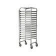 Carucior debarasare tavi, capacitate 15 tavi x GN 1/1(530x325mm), inox, 615x450x(H)1695 mm, Hendi