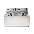 Friteuza Kitchen Line 2x8 litri, 230V, 2x3500W