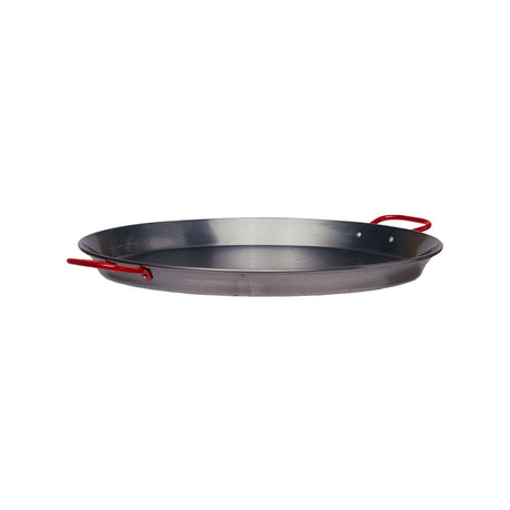 Tigaie cu 2 manere, D 55 cm, Hendi, din otel de inalta calitate, potrivita pentru paella si gatit in exterior, pentru echipamente pe gaz