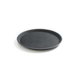 Tava servire rotunda, diam. 46 cm, Hendi, poliester armat cu fibra de sticla cu strat anti-alunecare, neagra