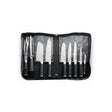 Set promotional cutite, 9 piese, Hendi, Kurt Scheller Edition, lame inox cu rezistenta foarte mare, geanta suport inclusa