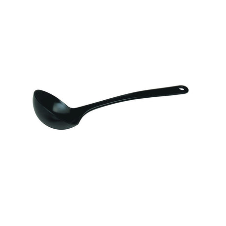 Lingura servire adanca / polonic, Hendi, 30 cm, 140 ml, plastic negru rezistent termic