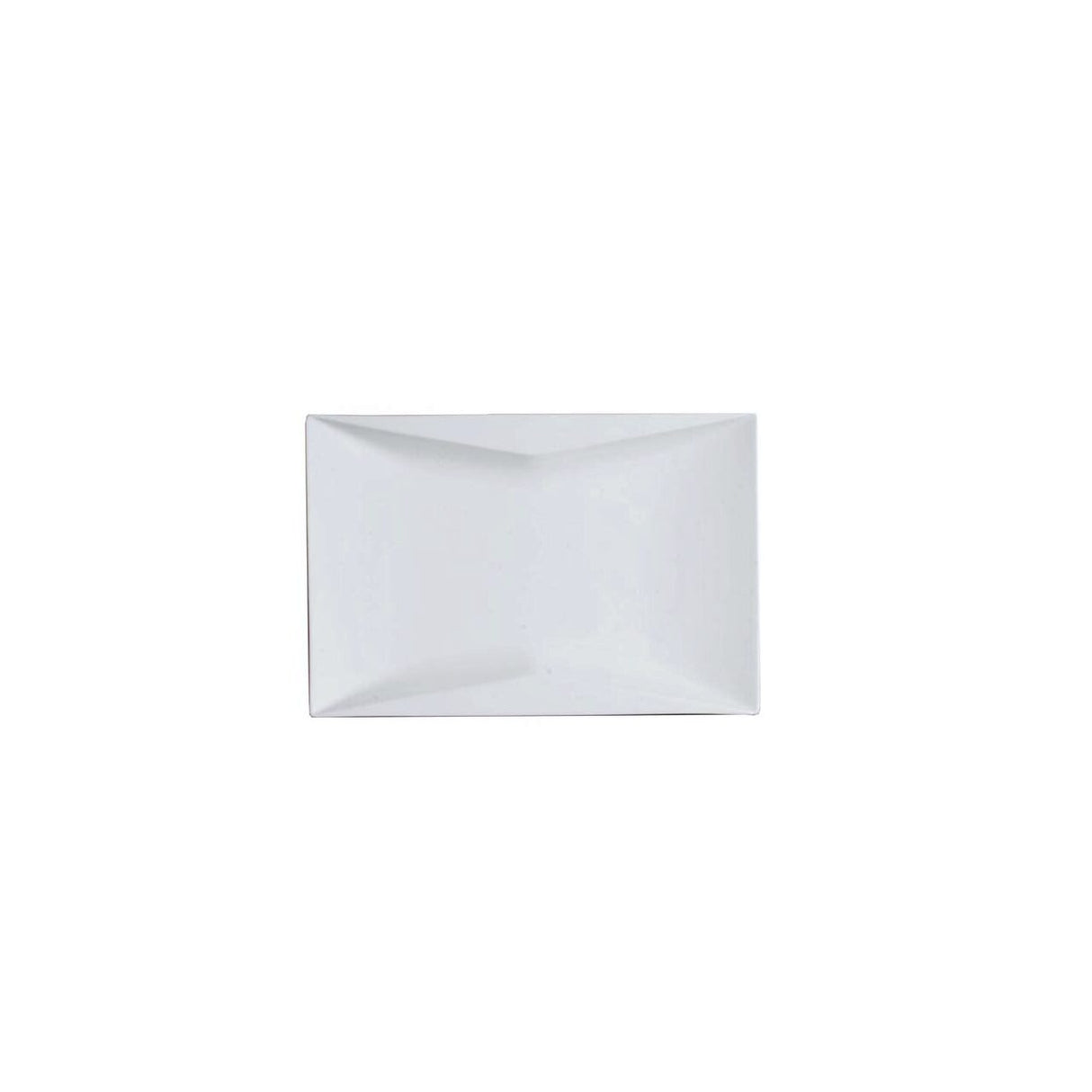 Farfurie dreptunghiulara, 310x210x(H)25 mm, portelan alb super-rezistent pana la 600 gr C, Hendi Torro