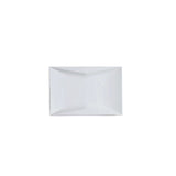Farfurie dreptunghiulara, 310x210x(H)25 mm, portelan alb super-rezistent pana la 600 gr C, Hendi Torro