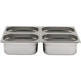 Tava Hendi Gastronorm GN 1/4 200 mm 5.5 lt - gama Profi Line, otel inoxidabil