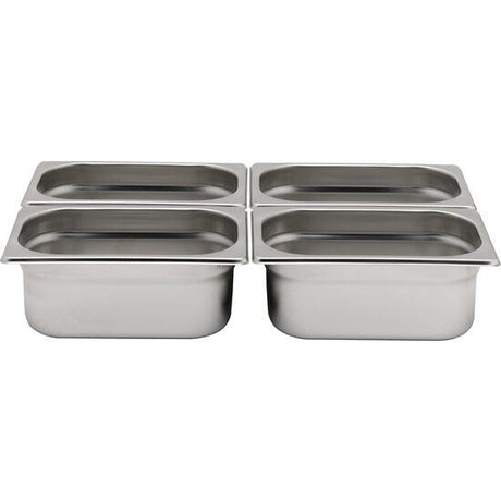 Tava Hendi Gastronorm GN 1/4 200 mm 5.5 lt - gama Profi Line, otel inoxidabil