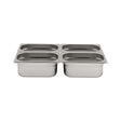 Tava Hendi Gastronorm GN 1/4 65 mm 1.8 lt - gama Profi Line, otel inoxidabil