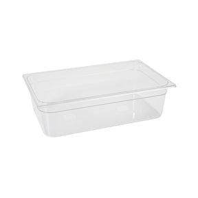 Tava Gastronorm GN 1/1 65 mm 9 lt - policarbonat transparent- Hendi