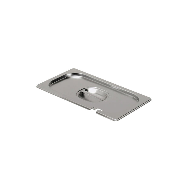 Capac Hendi Gastronorm cu fanta lingura servire GN 1/4 - gama Kitchen Line, otel inoxidabil