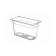 Tava Hendi Gastronorm GN 1/4 100 mm 2.8 lt,  TRITAN free BPA, rezistenta la temperatura -40 gr. Celsius/ 90 gr. Celsius