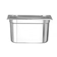 Tava Hendi Gastronorm GN 1/4 150 mm 4.1 lt - gama Profi Line, otel inoxidabil