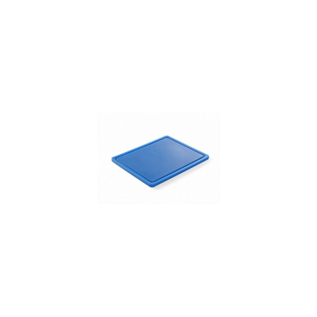 Tocator albastru GN1/1 - 530x325x(H)15 mm, Hendi, polietilena HDPE, 2 fete taiere, respecta normele de igiena HACCP