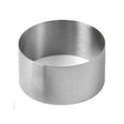 Forma Inel decorare alimente / prajituri, diametru 90x50(H) mm, Hendi, Inox