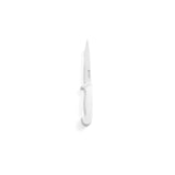 Cutit bucatarie profesional, ideal pentru transat carne, lama inox 15 cm, maner alb, lungime cutit 30 cm, respecta normele de igiena HACCP, Hendi
