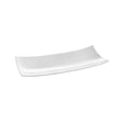 Farfurie portelan alb termorezistent Bark, Hendi, 35.2x14.6x4 cm, forma dreptunghiulara
