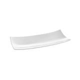 Farfurie portelan alb termorezistent Bark, Hendi, 35.2x14.6x4 cm, forma dreptunghiulara
