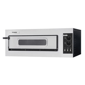Cuptor pizza basic 1/50 vetro, Prismafood, 400V/4000W, 915x621x(H)357mm