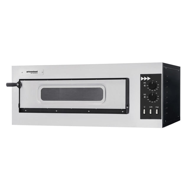 Cuptor pizza basic 1/50 vetro, Prismafood, 400V/4000W, 915x621x(H)357mm