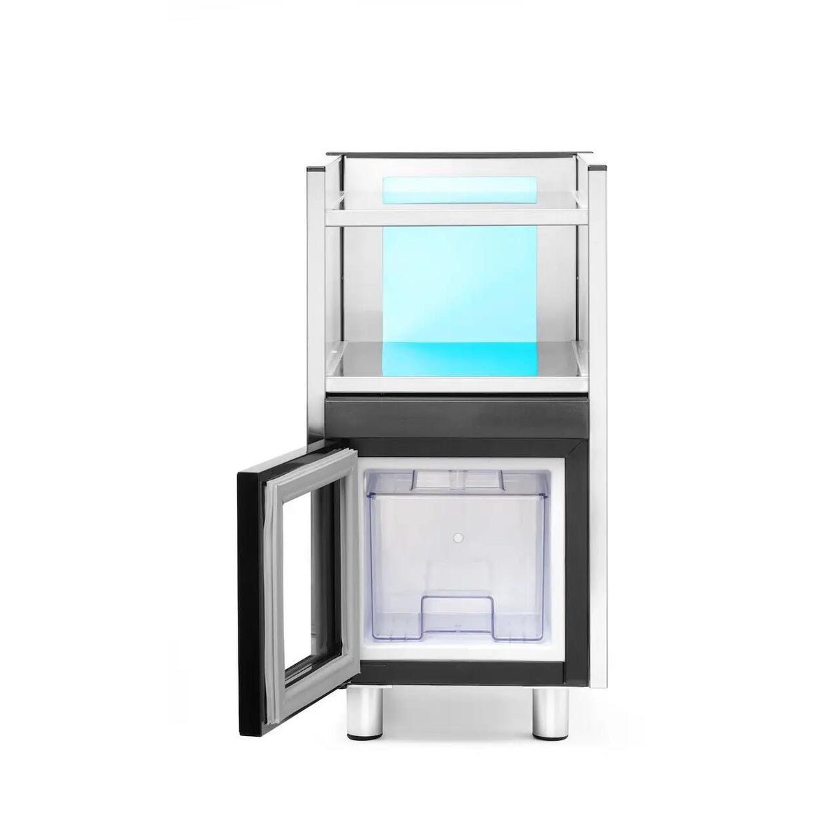 Frigider pentru lapte cu incalzitor de pahare, Hendi, 3,5L, 220-240V/168W, 313x442x(H)613 mm