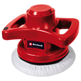 Masina de polisat auto Einhell CC-PO 90, intrerupator pornit/oprit, practica si robusta, include 1 pad de lustruit textil si unul sintetic