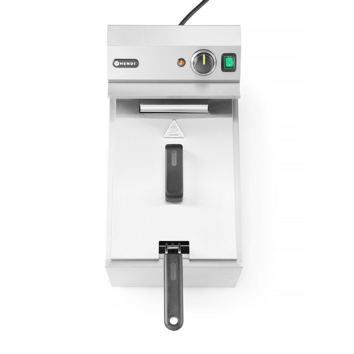 Friteuza electrica cu scurgere 10L Goliath Hendi, 10Kw, 400v, 299x584x(H)375mm