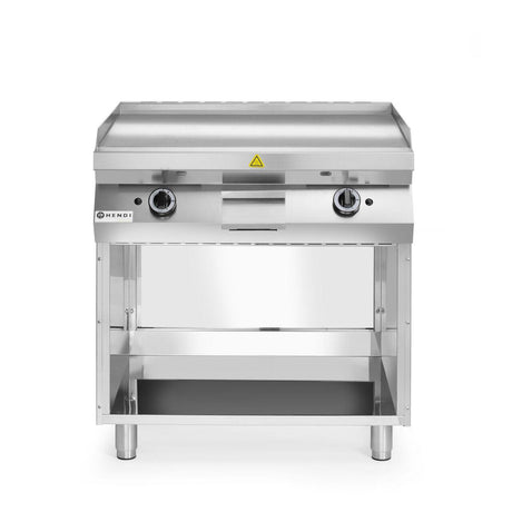 Plita gratar pe gaz 700, HENDI, Kitchen Line, 2 zone de incalzire, fiecare cu 3 arzatoare, putere totala 10kW, 10kW, 800x700x(H)900mm