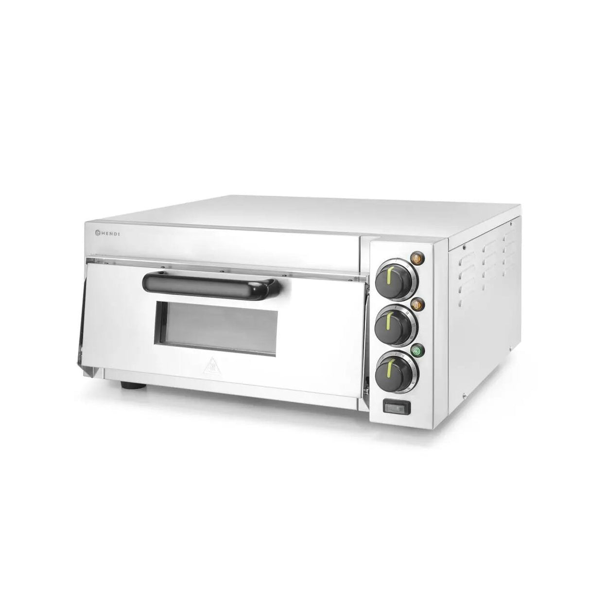 Cuptor pizza electric, 1 camera,Hendi  2000w, 230v, dimensiune camera:410x420x(h)120mm,580x560x(H)275mm