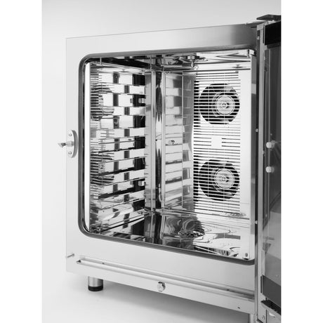 Cuptor convectie cu aburi Hendi Smart 6xGN1/1, touch screen, MF611BM, 400V/10400W, 730x784x(H)850mm