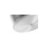 Oala cu capac,9Lit, 25 cm diametru x 18 cm inaltime, inox18/0, structura solida cu grosime 4 mm, manere nituite dublu, gama Hendi Budget Line