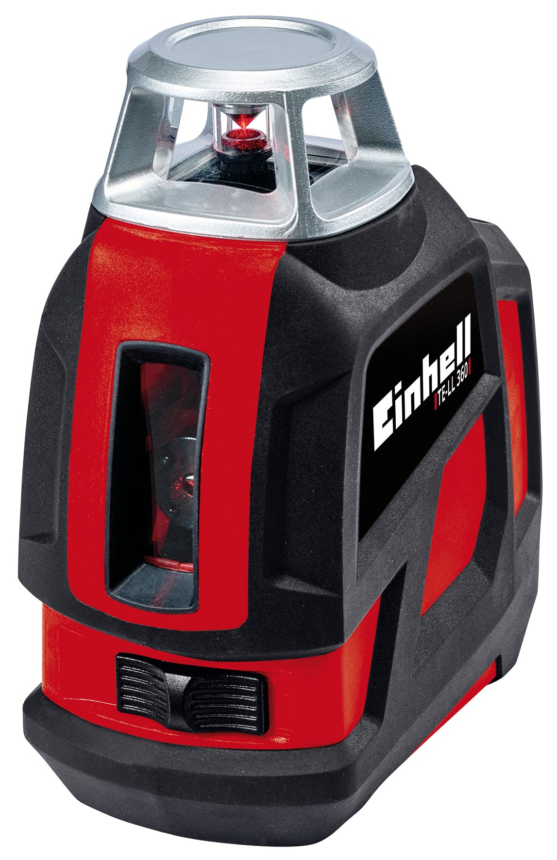 Einhell 360° TE-LL 360 lézeres szintező, kereszt-, vízszintes/függőleges és 360° vízszintes lézervonal, önszintező, fali tartóval, táskával