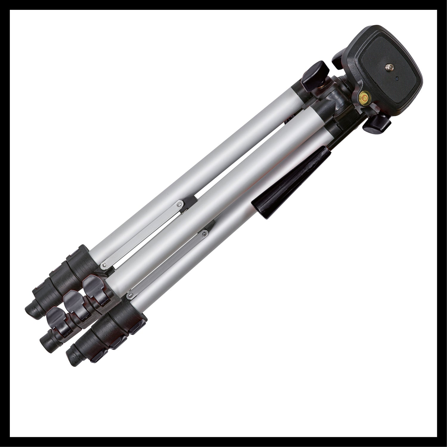 Trepied Einhell Original pentru dispozitive de masurare laser (accesorii pentru dispozitive de masurare, inaltime reglabila 37 cm – 110 cm, inaltime de transport 37 cm in husa, filet de 1/4")