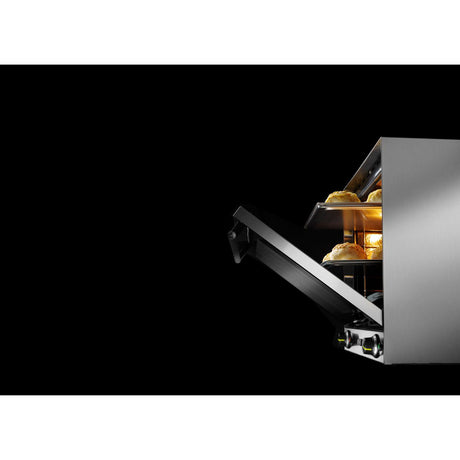 Cuptor convectie Hendi H90, 4 tavi 438x315 mm incluse, 2 elemente incalzire, 2 ventilatoare, termostat reglabil 50-300 gr C, timer 0-120 min, 2670 W,595x624x(H)572mm