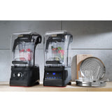 Blender cu capac amortizare zgomot, 1680W, cana 2,5 lt policarbonat, pana la 24800 rpm, Hendi, 252x258x(H)547 mm, potrivit si pentru uz profesional