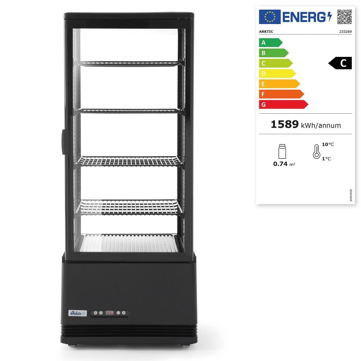 Vitrina Frigorifica Prezentare 98L 452x406x(H)1116
