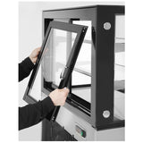 Vitrina frigorifica de prezentare interval temp. 2/6°C, corp inox, 610 litri, 500 W ARKTIC by Hendi, 1815x675x(H)1210 mm