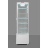 Vitrina frigorifica prezentare, alba,270lt, 556x526x(H)1913mm,230v 290w.
