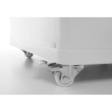 Vitrina frigorifica prezentare, alba,270lt, 556x526x(H)1913mm,230v 290w.