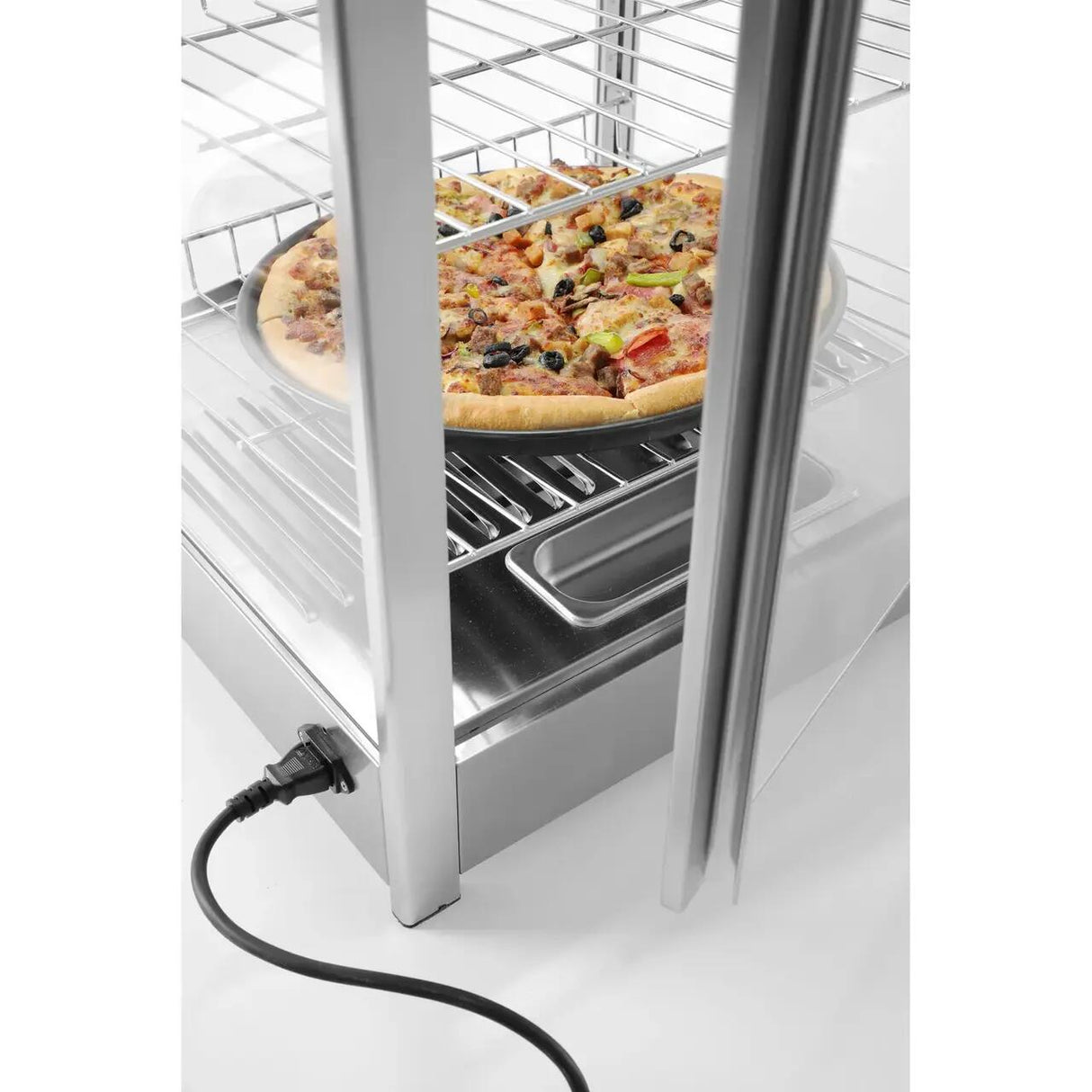 Vitrina calda, 97 lt, ARKTIC by Hendi, interval temperatura 30-90 gr C, 800W, 60x467x(Î)785
