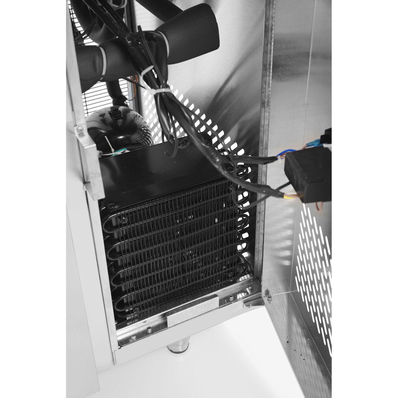 Masa frigorifica cu 4 sertare si unitate laterala, Arktic, Profi Line, 230V/250W, 1360x700x(H)858mm