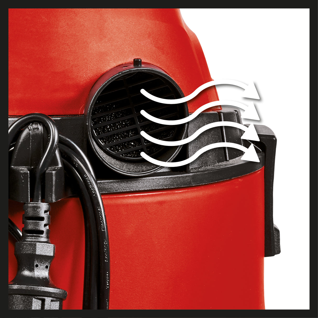 Aspirator umed/uscat Einhell TC-VC 1825 (1250 W, rezervor de 25 l, racord de suflare, incl. furtun/tub de aspirare din plastic, duze pentru covoare/pardoseli netede + crapaturi, filtru de lunga durata/din spuma