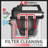 Aspirator umed/uscat Einhell TE-VC 2350 SACL, 1.600 W, clasa de protectie la praf L, sistem de curatare a filtrului, putere de aspirare 230 mbar, recipient din otel inoxidabil de 50 l