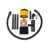 Aspirator umed/uscat pe acumulator Einhell TC-VC 18/20 Li S-Solo Power X-Change (18 V, 20 L role din otel inoxidabil, suport pentru accesorii inclusiv diverse filtre si duze, fara acumulator